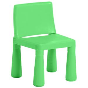Krzesełko dla dzieci proste 30.5 x 27.5 x 45 cm limonka PATIO