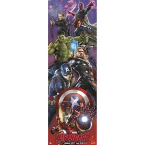 Plakat, Obraz Avengers Age Of Ultron, (53 x 158 cm)