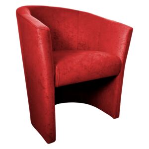 Fotel CLUB Mikrofaza 8 czerwony