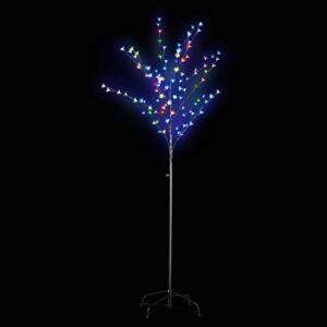 Świecące drzewko LED, wielokolorowe, 180 cm