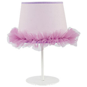 Lampa biurkowa Ballet 1 x 40 W E27 różowa