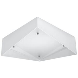 Biały geometryczny plafon LED - EXX213-Avino