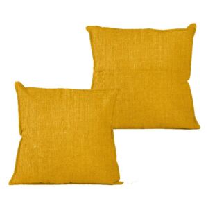 Poduszka Linen Couture Yellow, 45x45 cm