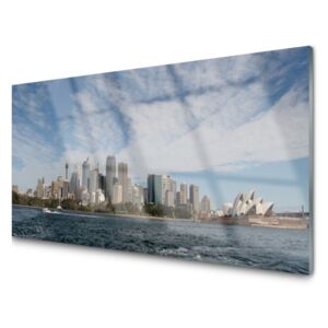 Panel Szklany Miasto Morze Domy Sydney