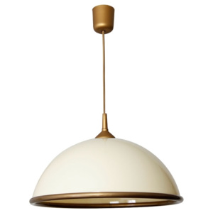 Lampa wisząca kuchenna Luminex 1 x 60 W E27 kremowa