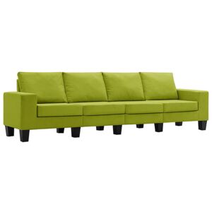 Ponadczasowa 4-osobowa zielona sofa - Lurra 4Q