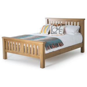 Łóżko Hempshire z drewna dębowego