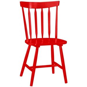Krzesło Hevea 49x87 cm czerwone