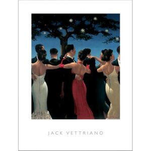 Reprodukcja Waltzers 1992, Jack Vettriano, (60 x 80 cm)