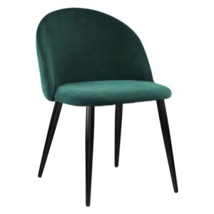 Krzesło KALIPSO ciemnozielone materiał BL-78 - Zielony