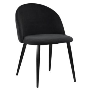 Krzesło KALIPSO czarny materiał BL-19 - Czarny