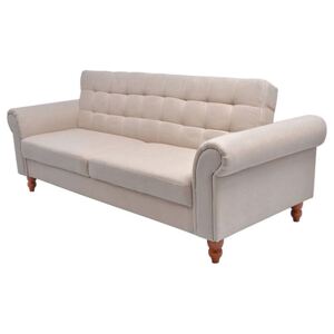 Rozkładana sofa Kallisto 4K - kremowa