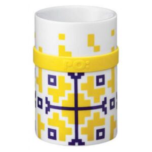 Kubek Ring Mug PO: Yellow Folkloric M, 0,2 l