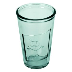 Zielona szklanka ze szkła z recyklingu Ego Dekor Kluk