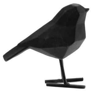 Czarna figurka dekoracyjna PT LIVING Bird, wys. 17 cm