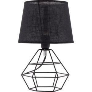 Lampa lampka stołowa druciana oprawa biurkowa diament TK Lighting Diamond 1x60W E27 czarna 843 - wysyłka w 24h