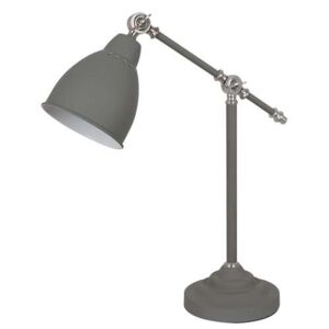 Lampa stołowa Italux Sonny MT-HN2054-1-GR lampka 1x60W E27 szara