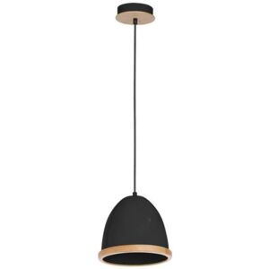 Lampa wisząca Luminex Studio 8852 lampa sufitowa żyrandol 1x60W E27 brązowa / czarna - wysyłka w 24h