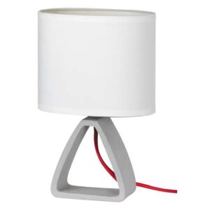 Lampa stołowa Rabalux Henry 4339 lampka nocna 1x40W E14 szary / biały