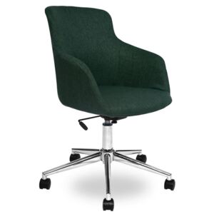 Krzesło biurowe LEO zielone