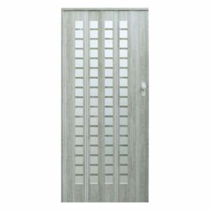 Drzwi harmonijkowe 015-B01-86-61 beton mat 86 cm