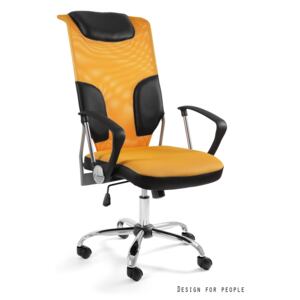 Krzesło biurowe THUNDER W-58 żółty