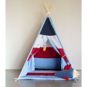 Kosmos - tipi, namiot dla dzieci z matą podłogową