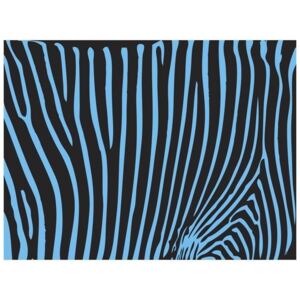 Fototapeta - Zebra pattern (turkus)