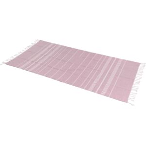 Bawełniany ręcznik kąpielowy Hammam różowy, 90 x 180 cm