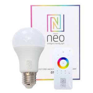 Immax Neo Immax NEO - LED RGB Ściemnialna żarówka E27/8,5W/230V + zdalne sterowanie ZigBee IM0127
