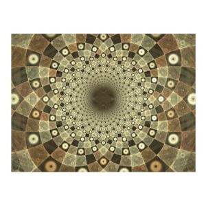 Fototapeta - Brown mosaic