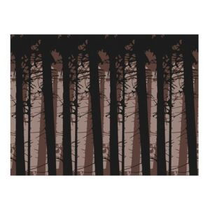 Fototapeta - Abstract dark forest