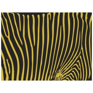Fototapeta - Zebra pattern (żółty)