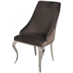 Krzesło glamour William Brown - nowoczesne krzesło tapicerowane