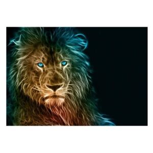 Fototapeta - Abstrakcyjny lew