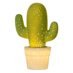 Lucide Lucide 13513/01/33 - Lampa stołowa CACTUS 1xE14/40W/230V zielony LC1163