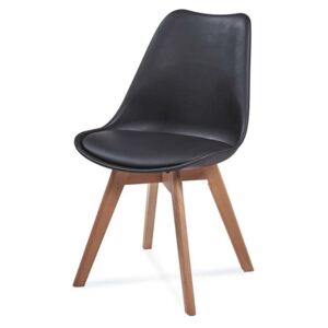 Krzesło Fior, czarne, 48x52x83 cm