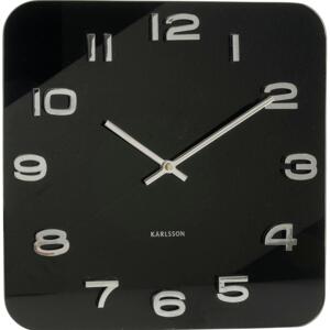 Zegar ścienny Vintage czarny