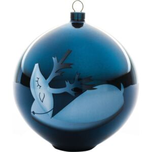 Bombka Blue Christmas renifer