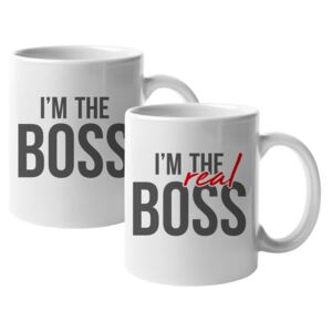 Kubki I'm the boss - I'm the real boss