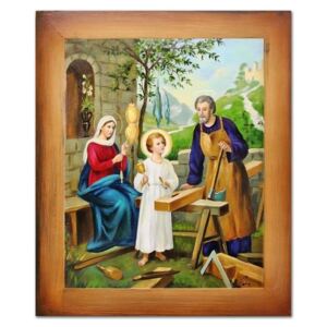 Obraz "Inne- religijne" ręcznie malowany 53x64cm