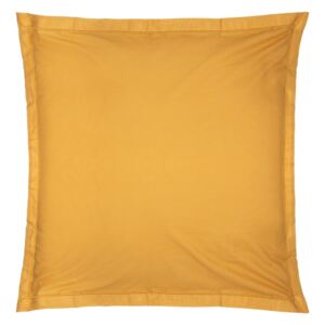 Poszewka na poduszkę z bawełny, 63 x 63 cm, żółta