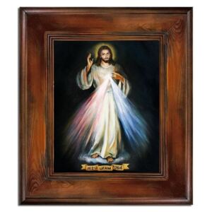 Obraz "Chrystus" ręcznie malowany 66x76cm