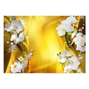 Fototapeta - Orchidea w złocie