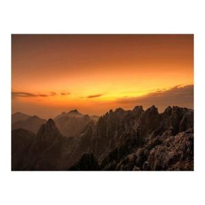 Fototapeta - Zachód słońca w górach