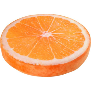 Siedzisko poduszka pufa dla dzieci Pomarańcza
