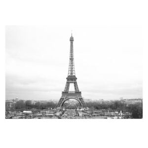 Fototapeta - Paryż: czarno-biała fotografia