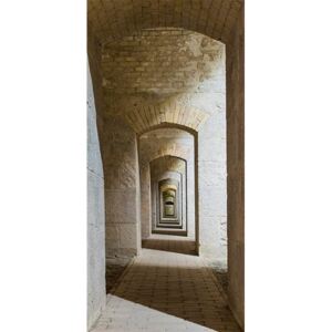 Fototapeta na drzwi - Tajemniczy korytarz