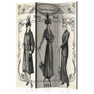 Parawan 3-częściowy - Dress 1914 [Room Dividers]