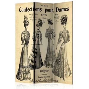 Parawan 3-częściowy - Confections pour Dames [Room Dividers]